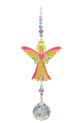 Crystal Dreams Angel with Heart - Confetti
