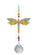 Crystal Dreams Dragonfly - Rainbow