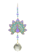 Crystal Dreams Peacock - Purple