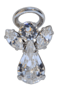 Guardian Angel Pin Crystal