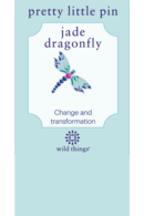 Dragonfly Pin Jade