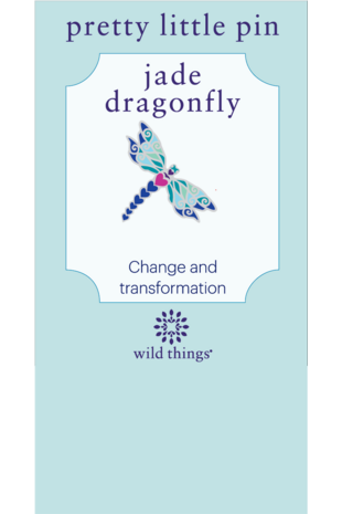 Dragonfly Pin Jade