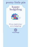 Hedgehog Pin Multi Coloured