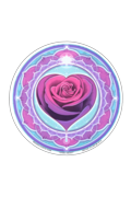 Mandala Art Stickers Open Heart - S68