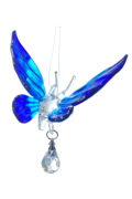 Fantasy Glass Butterfly Sapphire