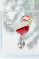 Fantasy Glass Pretty Little Bird - Robin