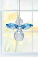 Classic Crystal Guardian Angel Aquamarine