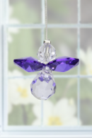 Classic Crystal Guardian Angel Amethyst