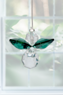 Classic Crystal Guardian Angel Emerald