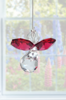 Classic Crystal Guardian Angel Ruby