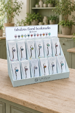 Fabulous Floral Hook Bookmark Starter Pack with CDU