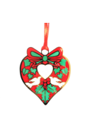 Xmas Ornament - Heart with Doves