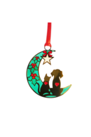 Xmas Ornament - Kitty,Puppy,Moon