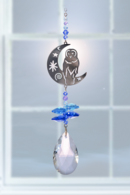 Crystal Fantasy Barn Owl Moon - Moonlight
