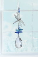 Crystal Fantasy Dragonfly - Royal Blue
