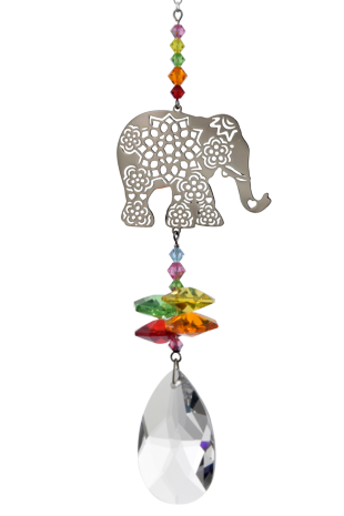 Crystal Fantasy Elephant - Tropical