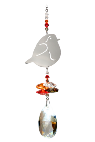 Crystal Fantasy Robin Cute - Russet Red