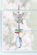 Crystal Fantasy Sitting Fairy - Confetti