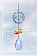 Crystal Fantasy Vesica Pisces - Rainbow