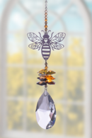 Large Crystal Fantasy - Bee Autumn Gold