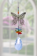 Large Crystal Fantasy - Butterfly Rainbow