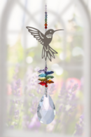 Large Crystal Fantasy - Hummingbird Rainbow