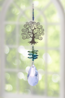 Large Crystal Fantasy - Tree of Life Green