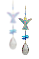 Window Jewels Angel with Heart - Aurora