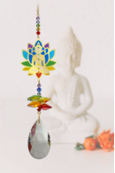 Window Jewels Buddha - Rainbow