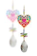 Window Jewels Heart of Heart - Romantic