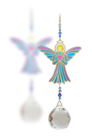 Crystal Wonders Angel with Heart - Aurora