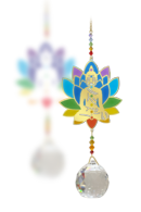 Crystal Wonders Buddha - Rainbow