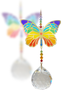 Crystal Wonders Butterfly - Rainbow