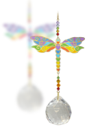 Crystal Wonders Dragonfly - Rainbow