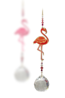 Crystal Wonders Flamingo - Deep Rose