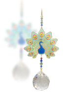 Crystal Wonders Peacock - Jade