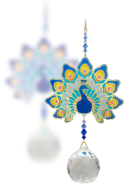 Crystal Wonders Peacock - Majestic Blue