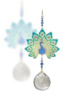 Crystal Wonders Peacock - Teal