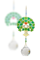 Crystal Wonders Tree of Life - Green