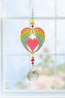 Angel Wing Heart - Rainbow