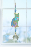 Sitting Cat Heart - Aurora