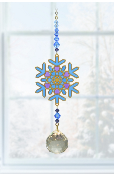 Crystal Dreams Snowflake - Aurora