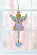 Birthstone Celestial Angel - Aurora Borealis