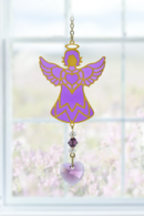 Birthstone Celestial Angel - Amethyst