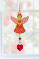 Birthstone Celestial Angel - Garnet