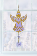 Birthstone Celestial Angel - Light Amethyst
