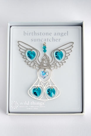 Crystal Radiance Angel Blue Zircon