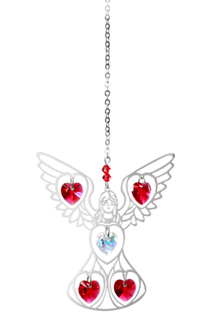Crystal Radiance Angel Ruby