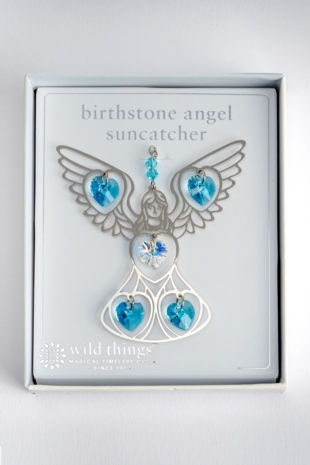 Crystal Radiance Angel Aquamarine