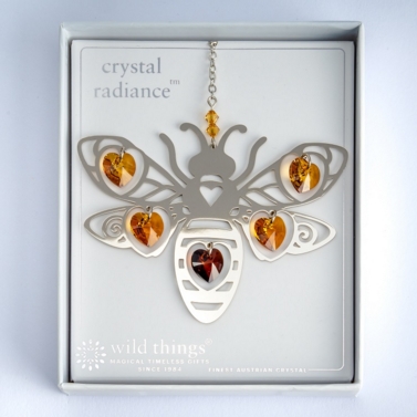 Crystal Radiance Bee Autumn Gold